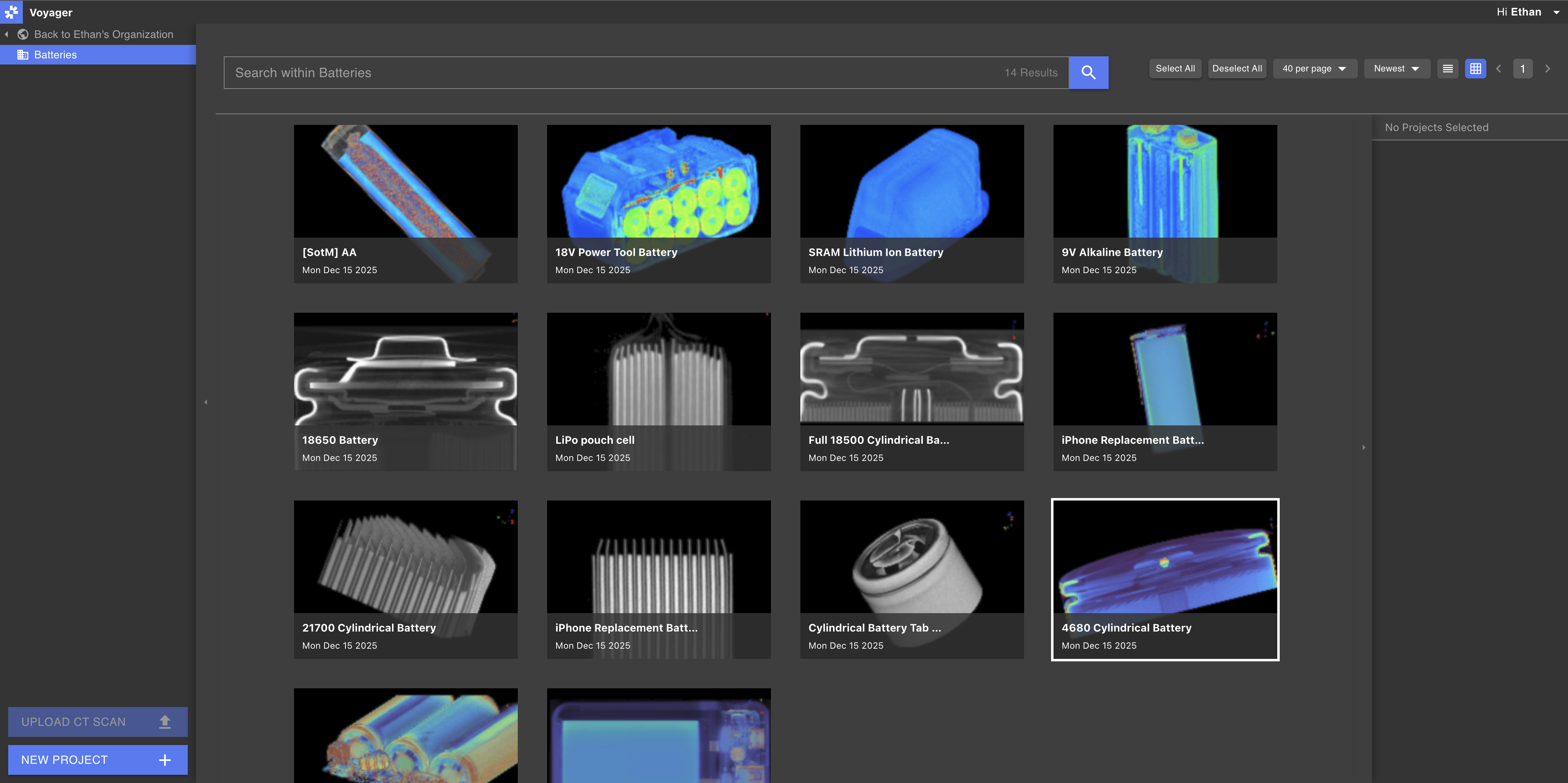 Project Dashboard
